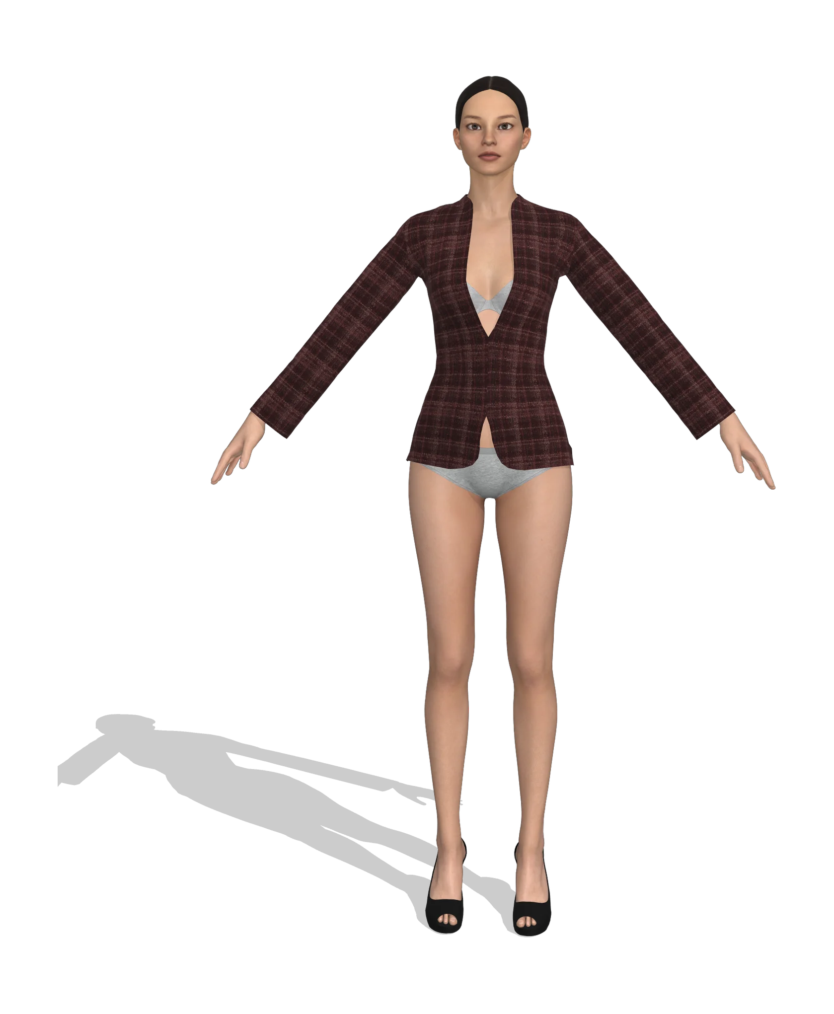 KDscion p21 full sleeve buttonless jacket